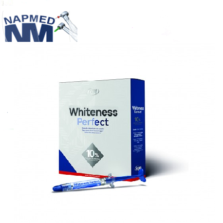 Whiteness Perfect 10% Kit zestaw do wybielania nakładkowego